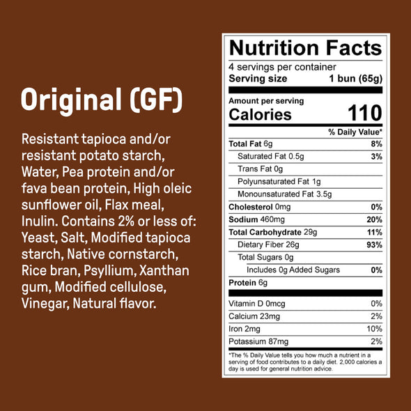 Carbonaut Gluten Free Hot Dog Buns - 4