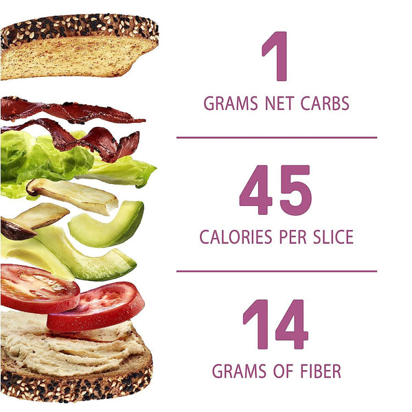 Carbonaut Gluten Free Cinnamon Raisin Bread - 6