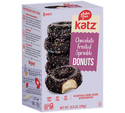 Katz Chocolate Frosted Sprinkle Donuts - 1