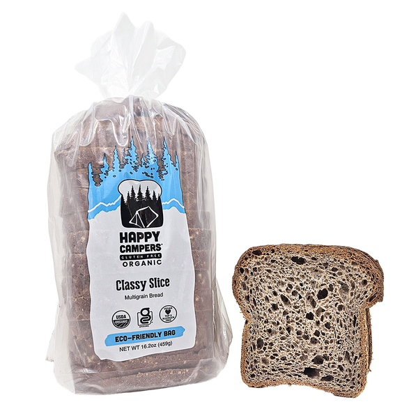 Happy Campers Gluten Free Classy Slice Bread - 8