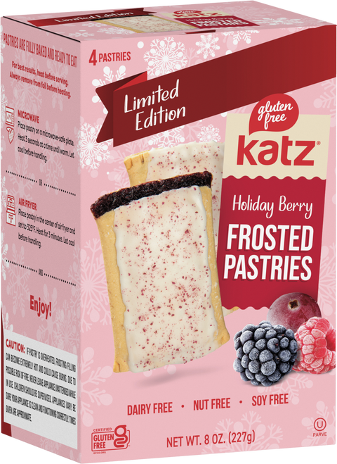 Katz Toaster Pastries - Holiday Berry