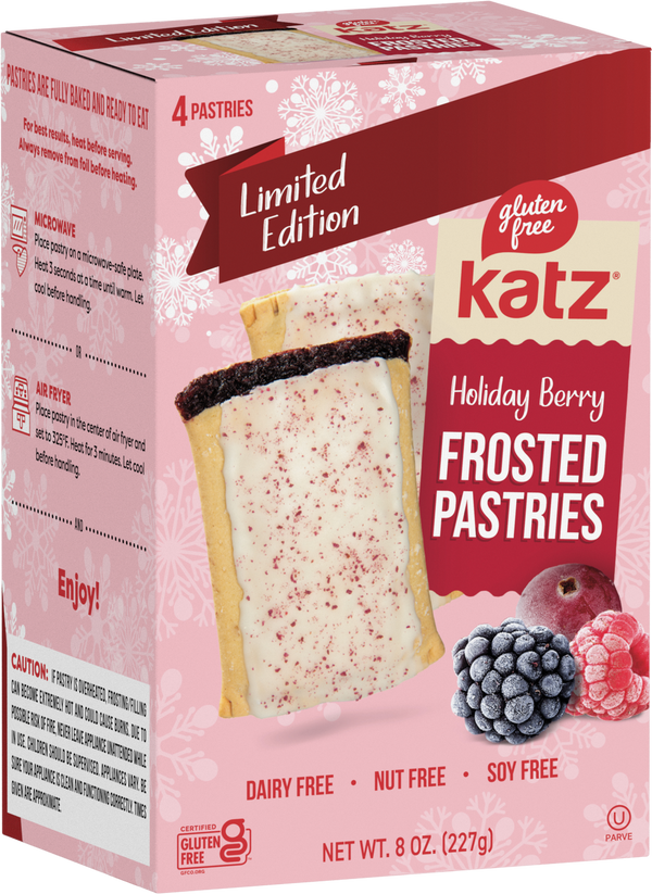 Katz Toaster Pastries - Holiday Berry - 1