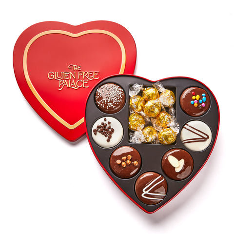 GFP Heart Shaped Chocolate Heart Tin