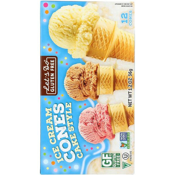 Let's Do Gluten Free Ice Cream Cones - 7