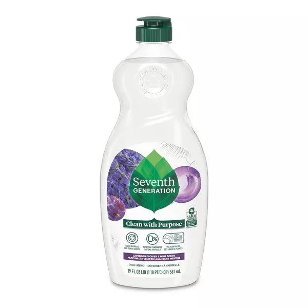 Seventh Generation Dish Soap, Lavender Mint [Case of 6] - 1