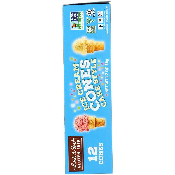 Let's Do Gluten Free Ice Cream Cones - 8