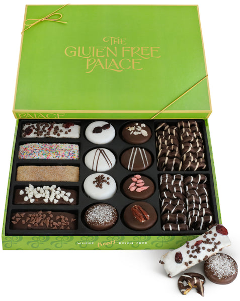 MJT STキャンディアップルグリーン レリックピックガードアッセンブリーセット GFP Deluxe Gift Basket- Variety Treats | GlutenFreePalace