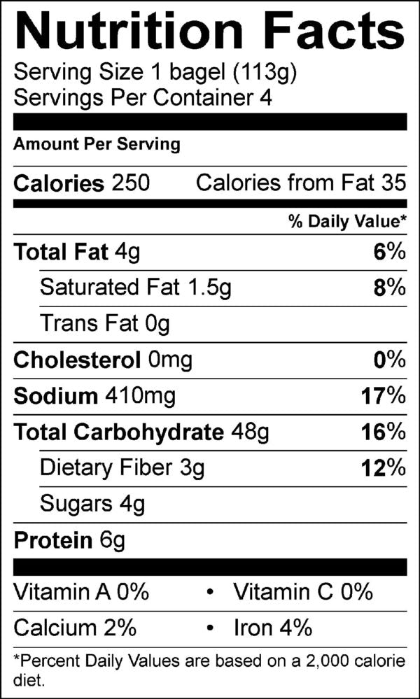 New Grains Blueberry Bagels  [3 Pack] - 5
