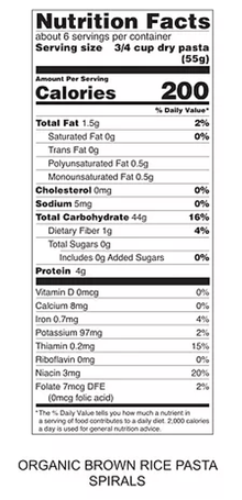 Tinkyada ORGANIC  Brown Rice Pasta SPIRALS - 4