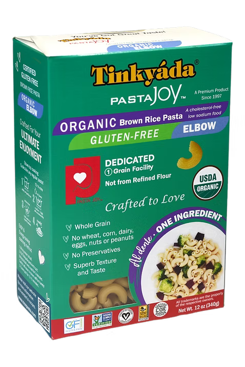 Tinkyada ORGANIC  Brown Rice Pasta ELBOWS