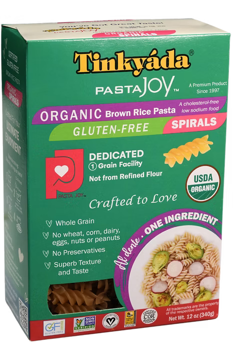 Tinkyada ORGANIC  Brown Rice Pasta SPIRALS