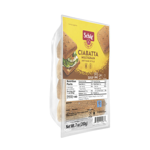 Schar Multi-Grain Ciabatta Parbaked Rolls - 2