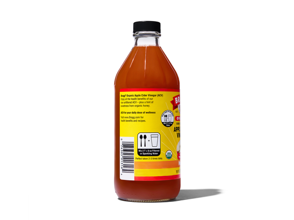 Bragg's Organic Apple Cider Vinegar Blends, Honey - 3