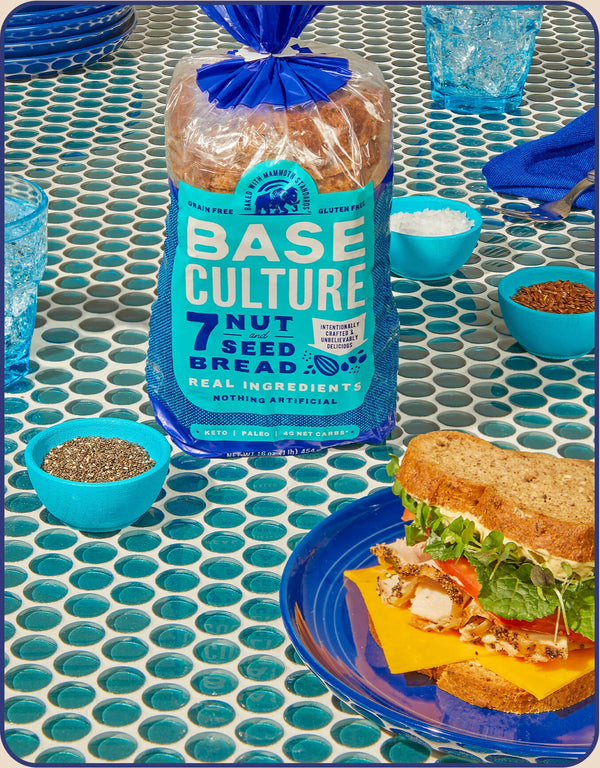 Base Culture Gluten Free Keto 7 Nut & Seed Bread | GlutenFreePalace