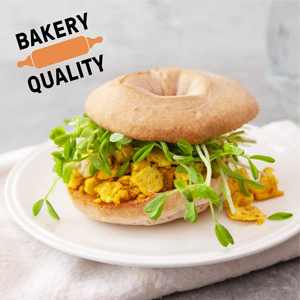 Carbonaut Gluten Free Plain Bagels - 5