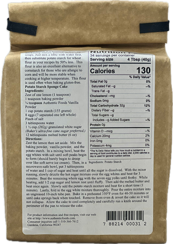 Authentic Foods Potato Starch - 4