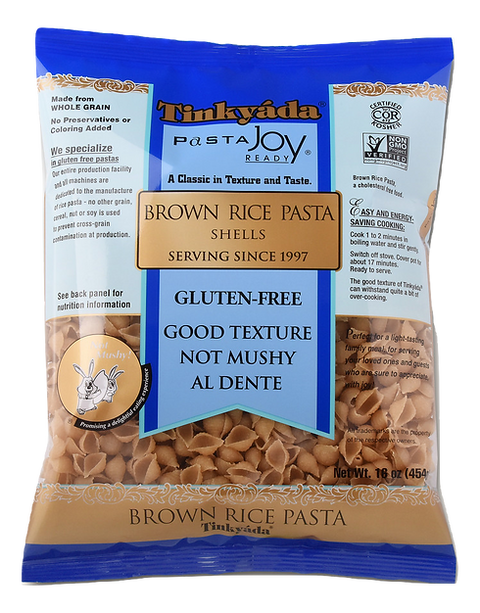 Tinkyada Brown Rice Pasta SHELLS - 3