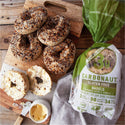 Carbonaut Gluten Free Seeded Herb and Garlic Bagels - 6