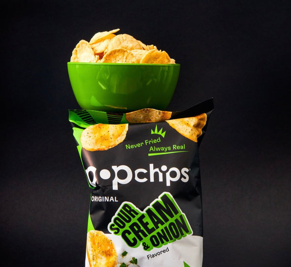 Popchips, Gluten Free Sour Cream & Onion, 5 Oz Bag (Case of 12) - 3