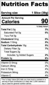 The Gluten Free Bakery SEEDY Sandwich Bread - 2 Pack - 2