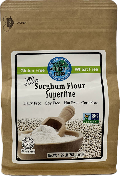 Authentic Foods Sorghum Flour, Superfine