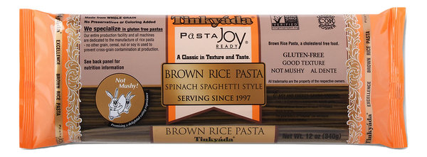 Tinkyada Brown Rice Pasta SPINACH SPAGHETTI - 1