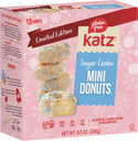 Katz Mini Donuts Sugar Cookie - 1