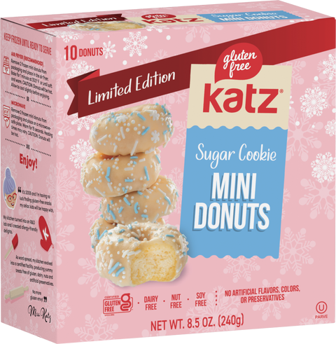 Katz Mini Donuts Sugar Cookie