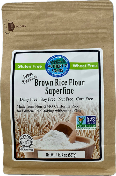 Authentic Foods Superfine Brown Rice Flour