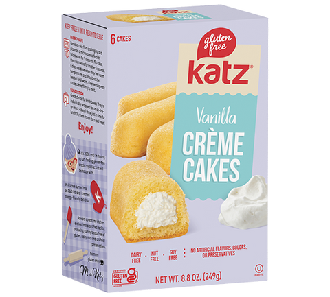 Katz Crème Cakes - Vanilla