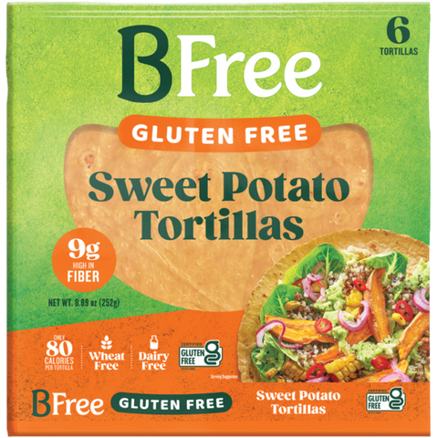 BFree Sweet Potato Wraps