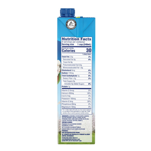 Almond Breeze Almond Milk, Vanilla, Unsweetened (12 Pack) - 3