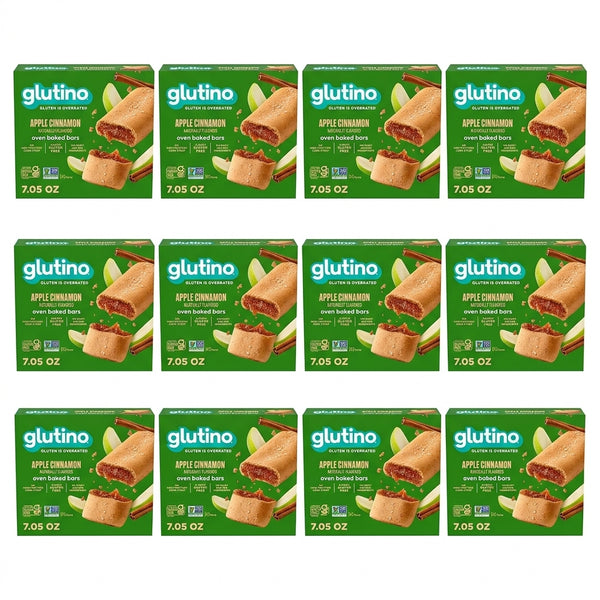 Glutino Apple Cinnamon Breakfast Bars - 8