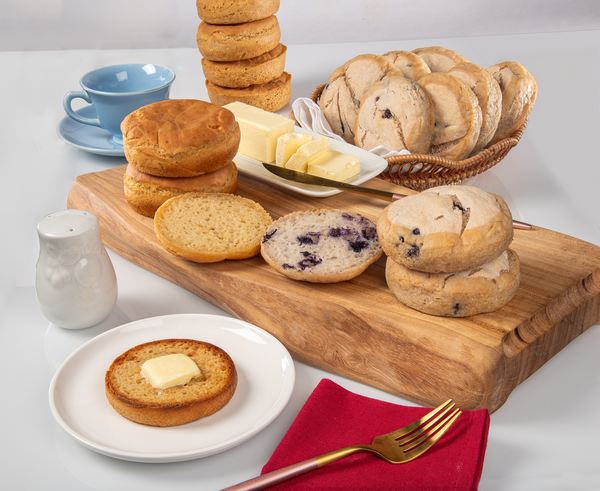 Katz Blueberry English Muffins - 3