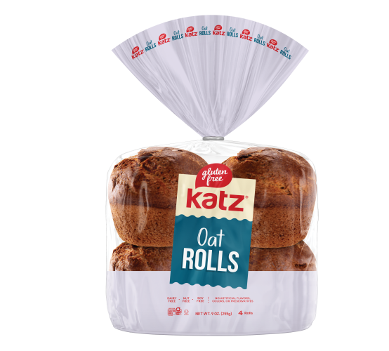 Katz Gluten Free Oat Rolls - 1