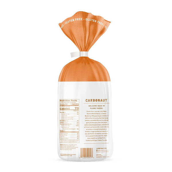 Carbonaut Gluten Free Plain Bagels - 2