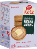 Katz Whole Grain English Muffins - 1
