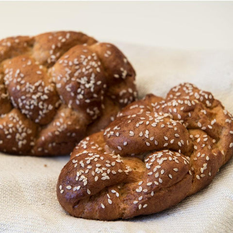 Las Delicias Braided Challah Loaves