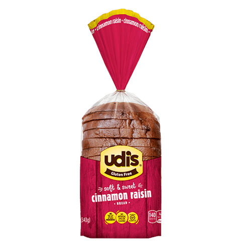 Udi's  Cinnamon Raisin Bread