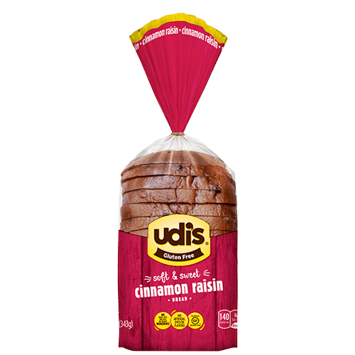 Udi's  Cinnamon Raisin Bread - 1