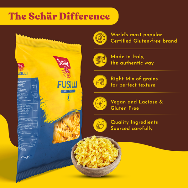 Schar Pasta, Fusilli - 4