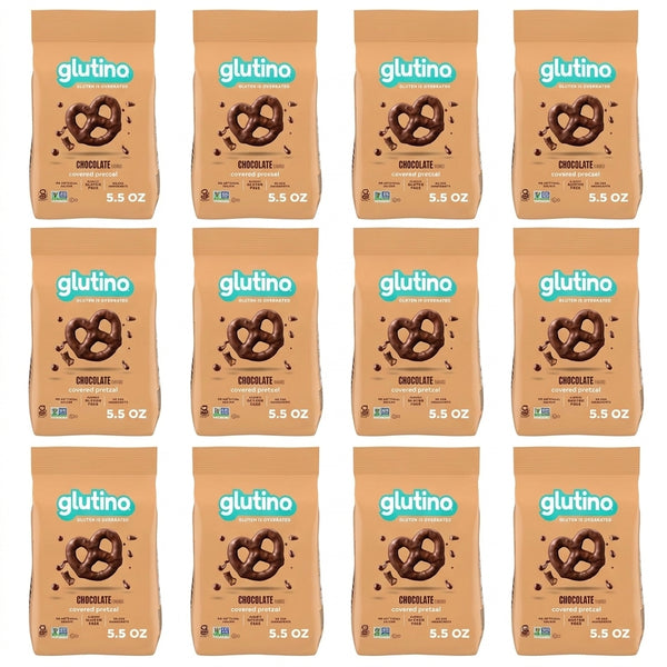 Glutino Chocolate Covered Pretzels - 9