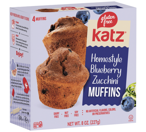 Katz Blueberry Zucchini Muffins
