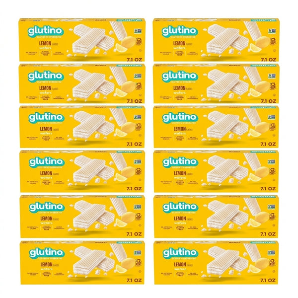 Glutino Lemon Flavored Wafers - 8