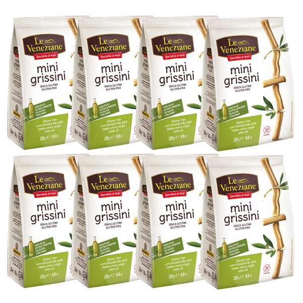 Le Veneziane Corn Breadsticks Mini Grissini - 6
