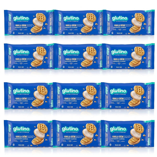Glutino Vanilla Creme Cookies - 9