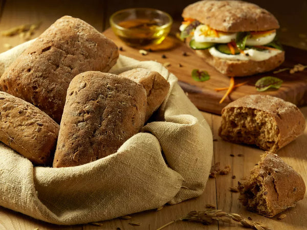 Schar Multi-Grain Ciabatta Parbaked Rolls - 4