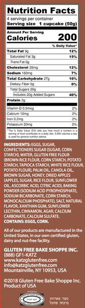 Katz Creme Filled Cupcakes, Caramel Apple - 3