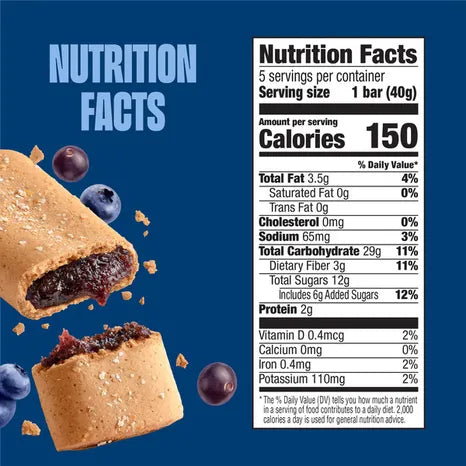 Glutino Blueberry Acai Breakfast Bars - 2