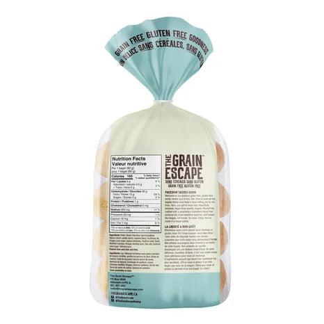 The Grain Escape Plain Bagels - 2